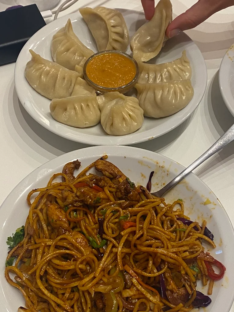 Spicy chili momo